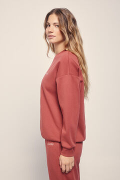 Dash and Stars Sweatshirt peluda em piqué Sweatshirt impressão