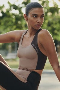 Dash and Stars Sujetador deportivo 4D STRETCH color block