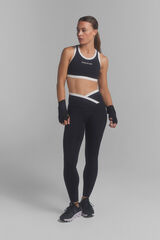 Dash and Stars Leggings pretas 4D STRETCH. preto