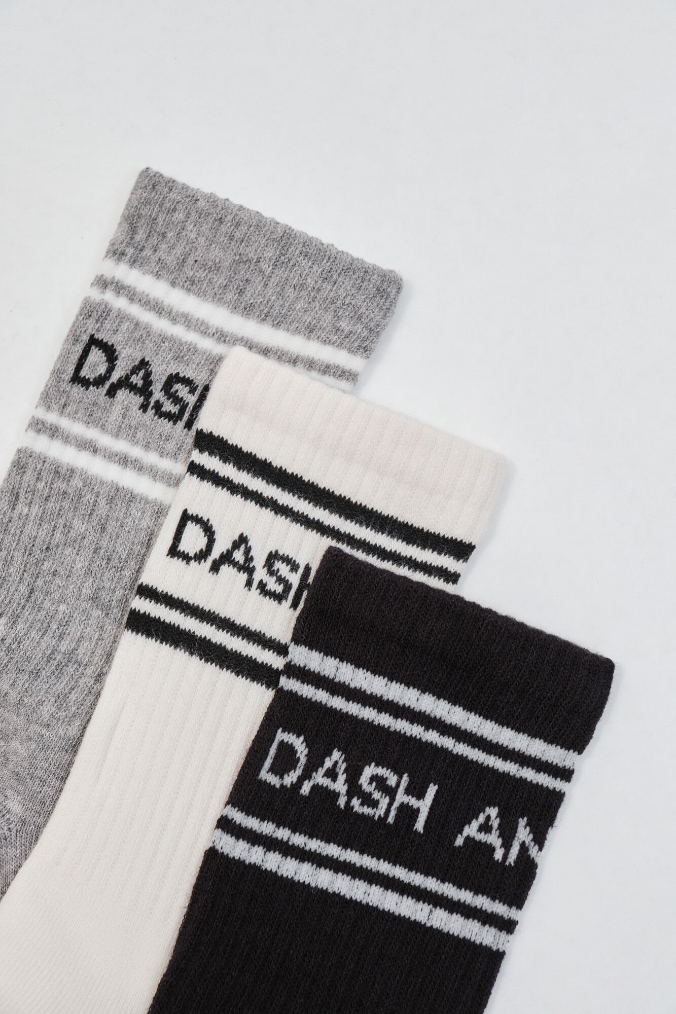 Dash and Stars Pack 3 calcetines medios algod&oacute;n