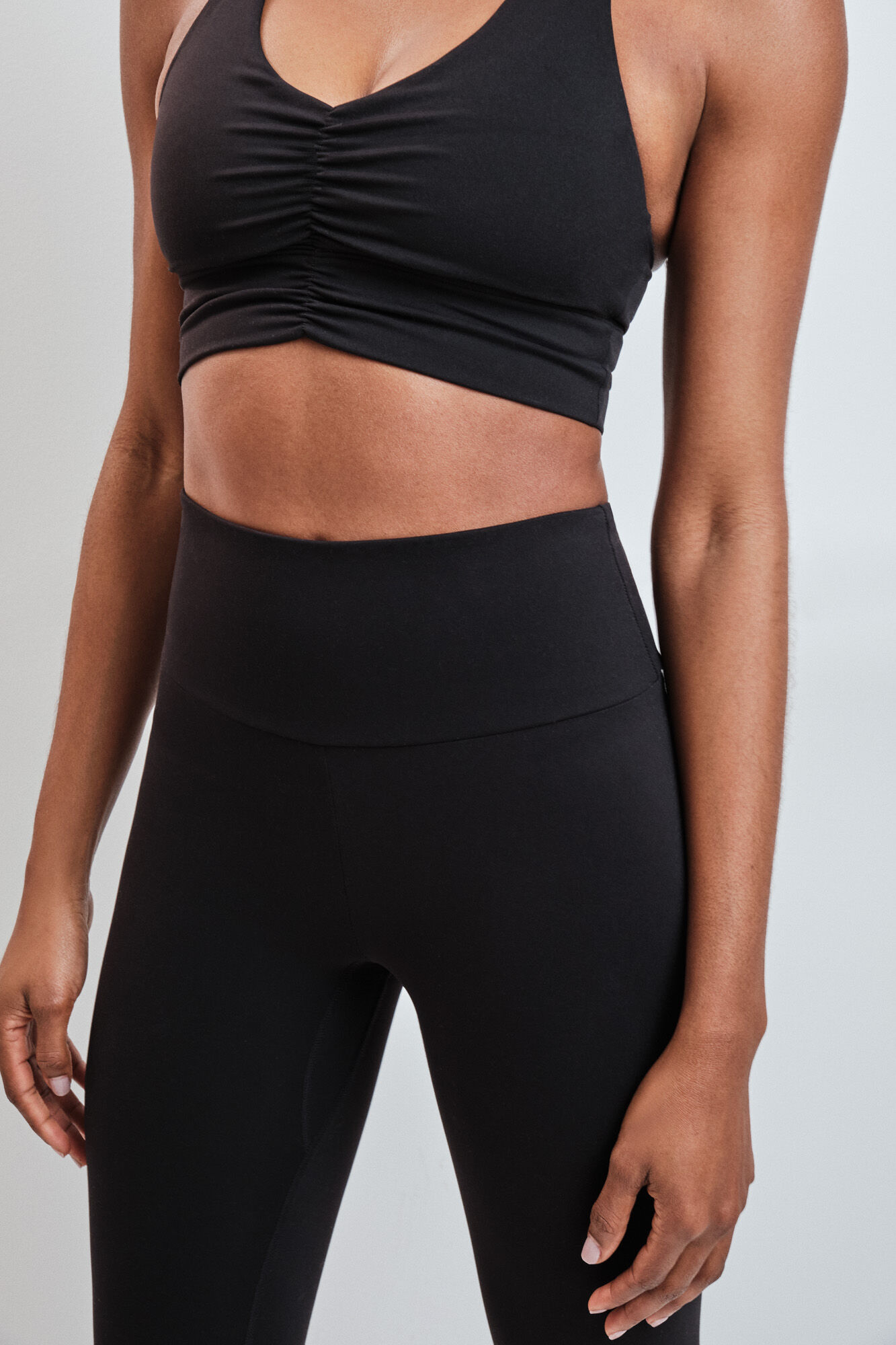 Dash and Stars Legging SOFT MOVE comprida preta preto