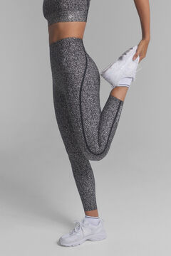 Dash and Stars Leggings 4D STRETCH cor preta preto