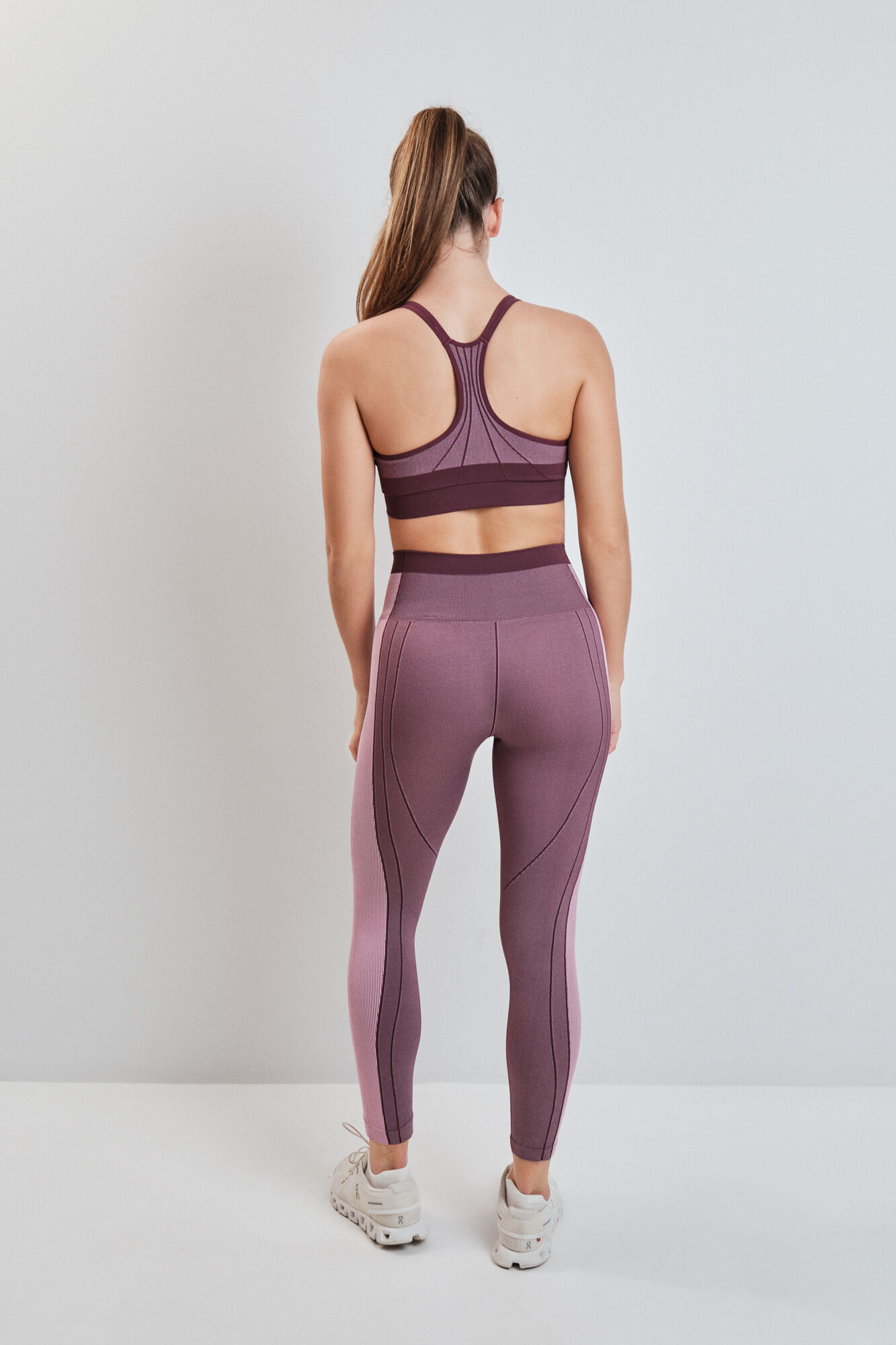 Dash and Stars Legging SEAMLESS COMFORT crop rosa rosa