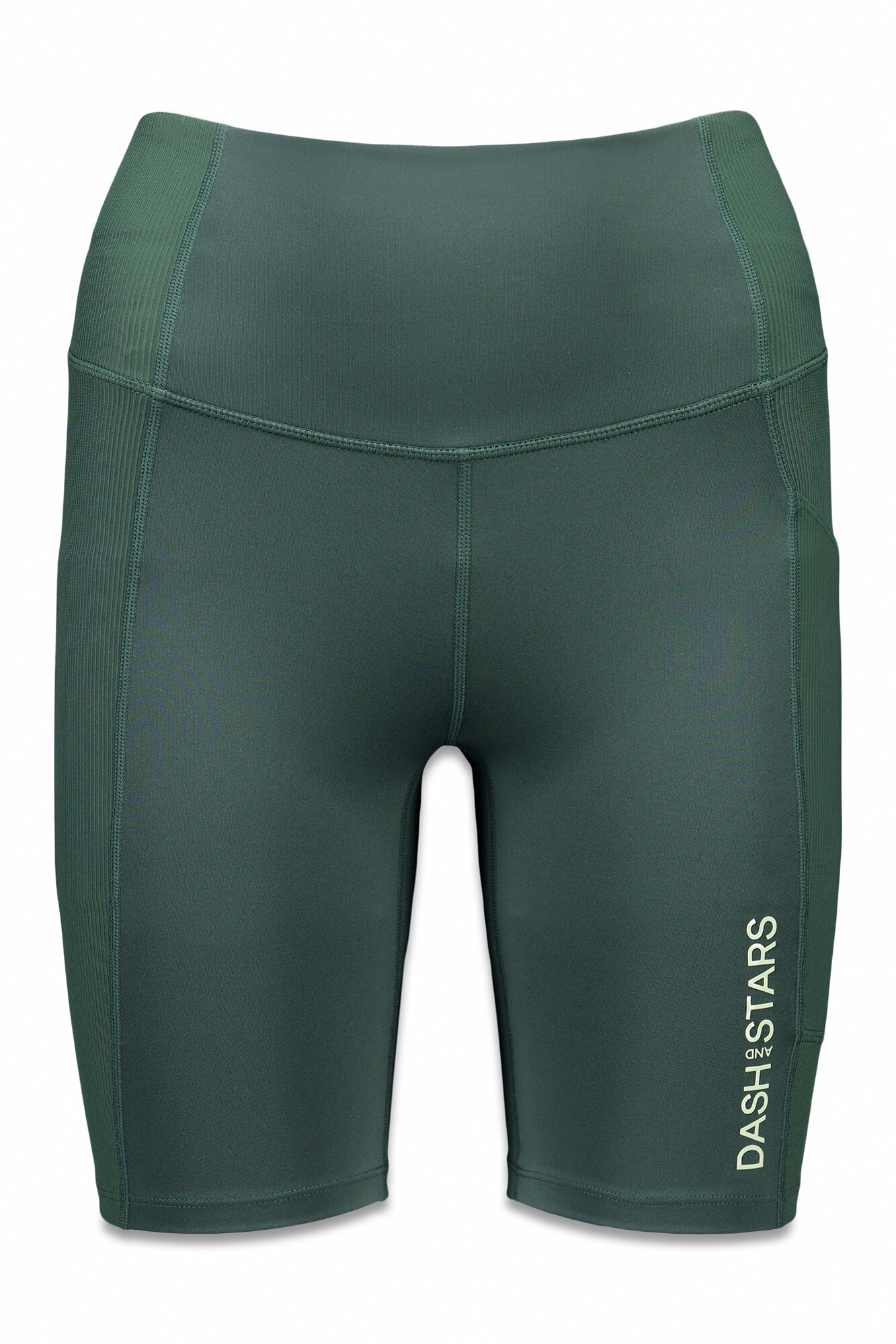 Dash and Stars Leggings de ciclismo 4D STRETCH verde verde