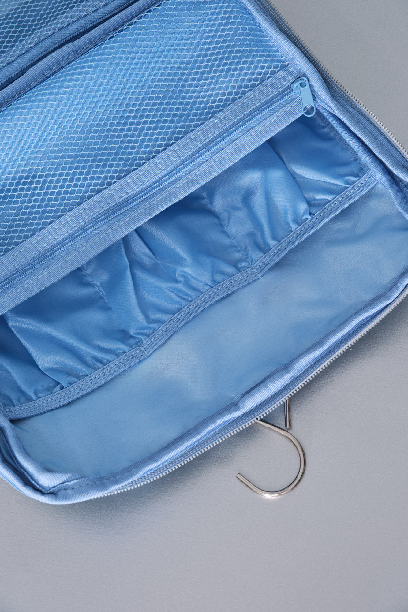 Dash and Stars Necessaire emborrachada com n&eacute;cessaire azul