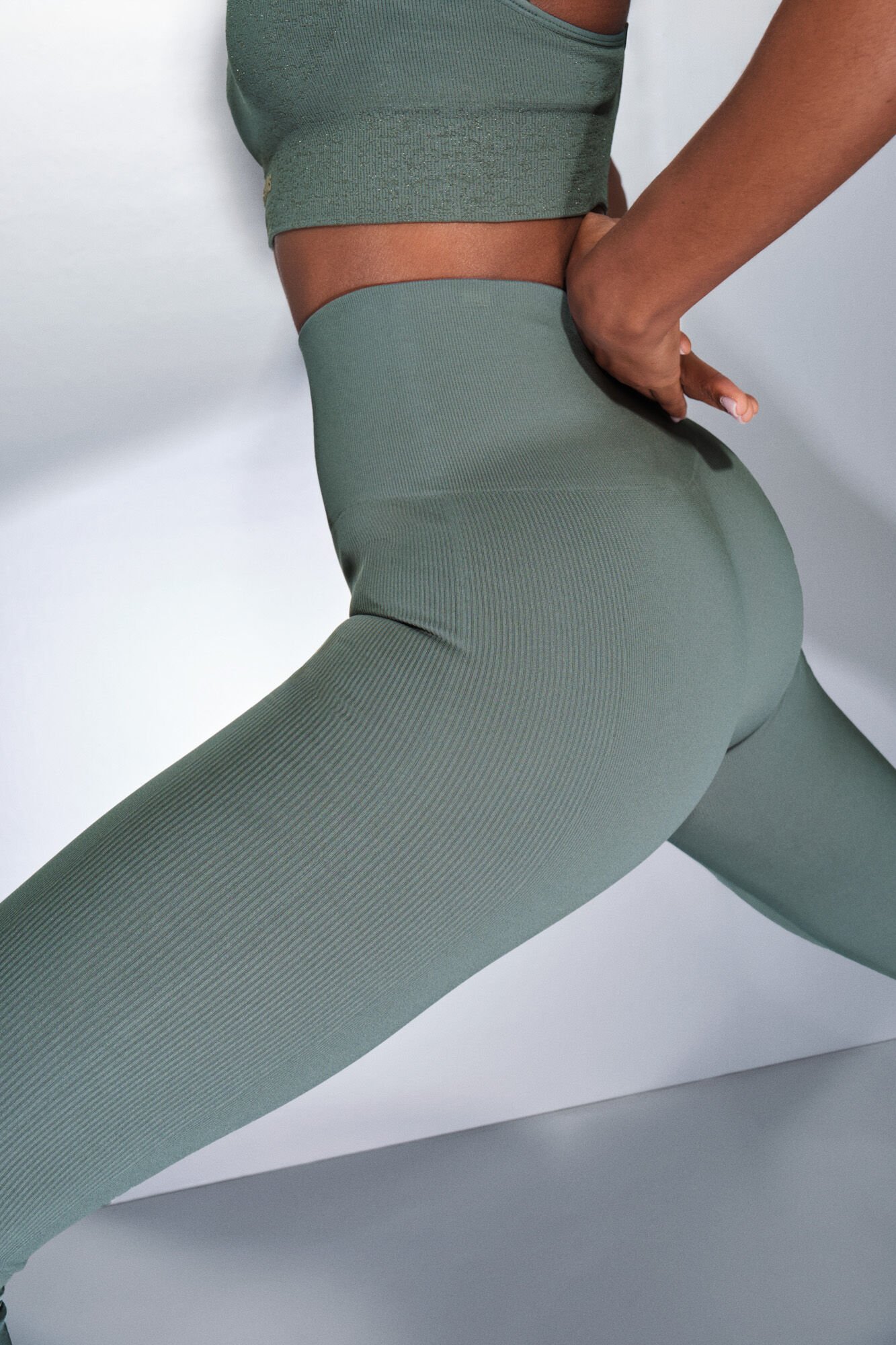 Dash and Stars Leggings SEAMLESS COMFORT verde verde