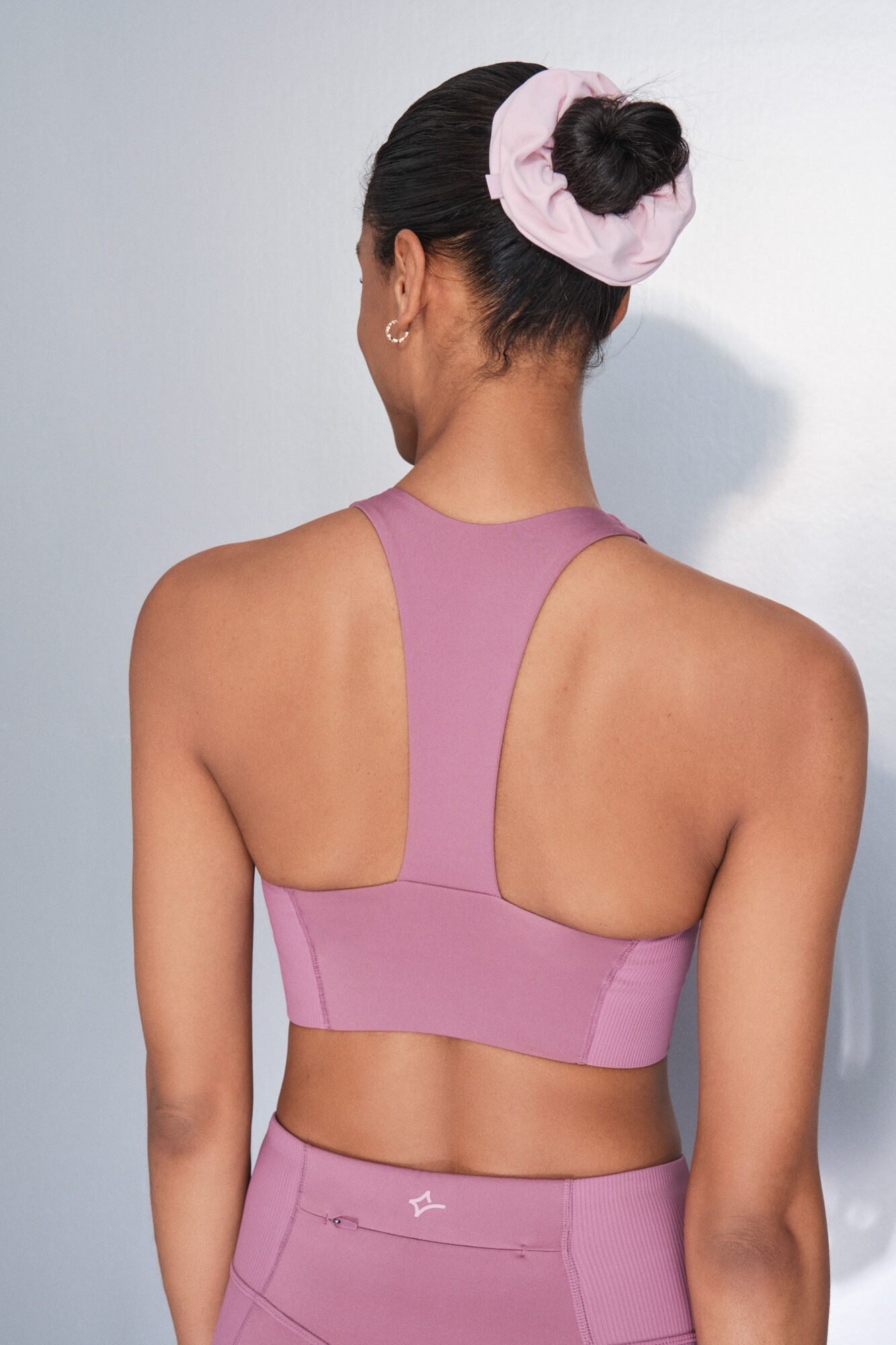 Dash and Stars Soutien desportivo rosa 4D Stretch