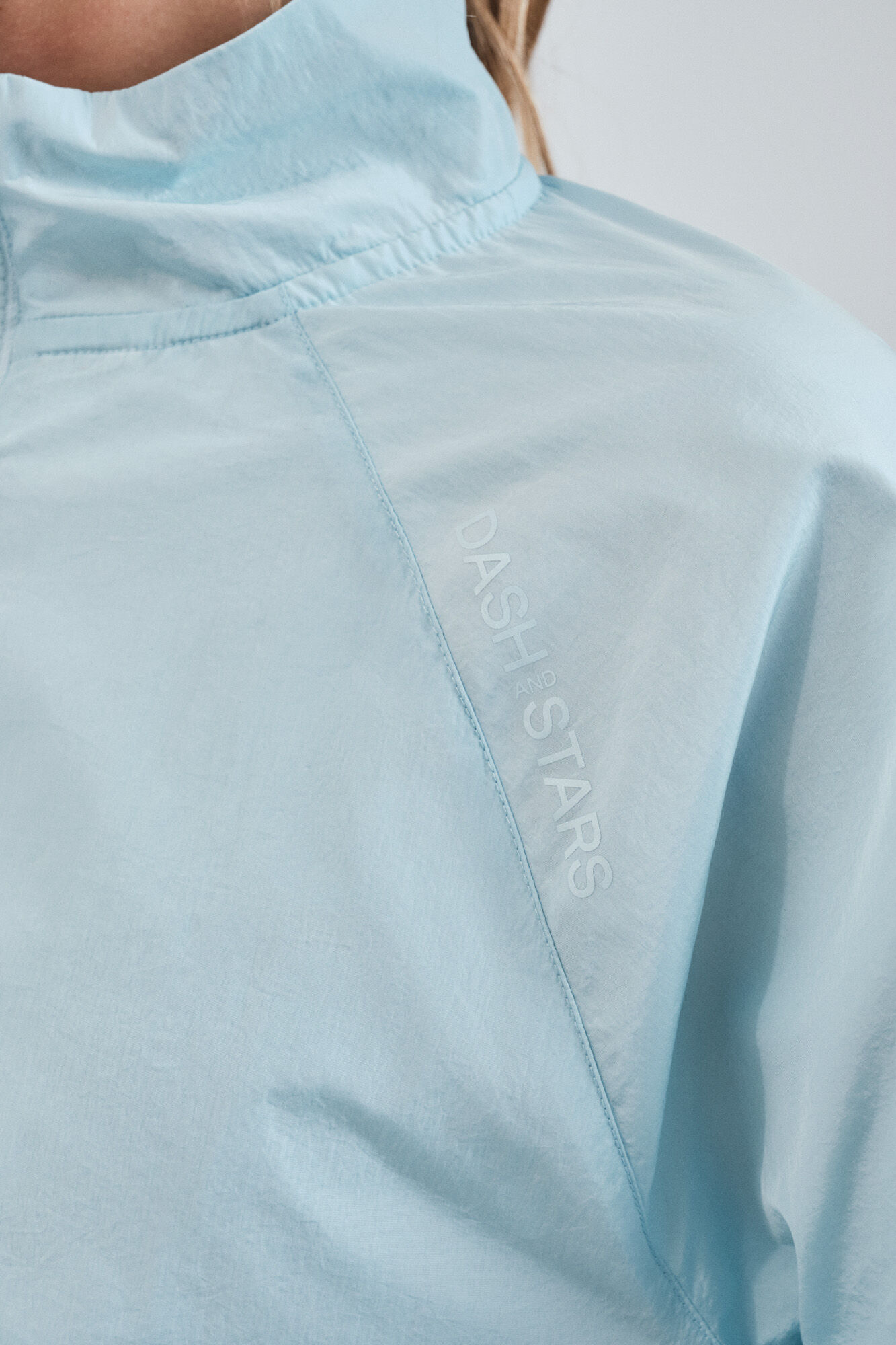 Dash and Stars Casaco corta-vento azul azul