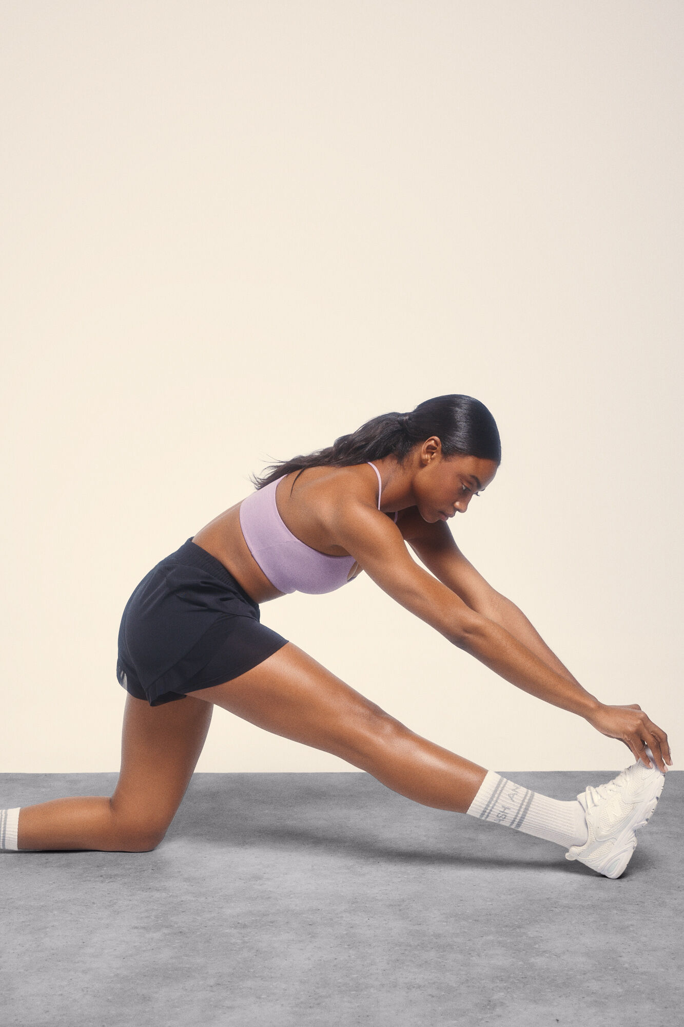 Dash and Stars Cal&ccedil;&otilde;es de malha preta ultra leve preto