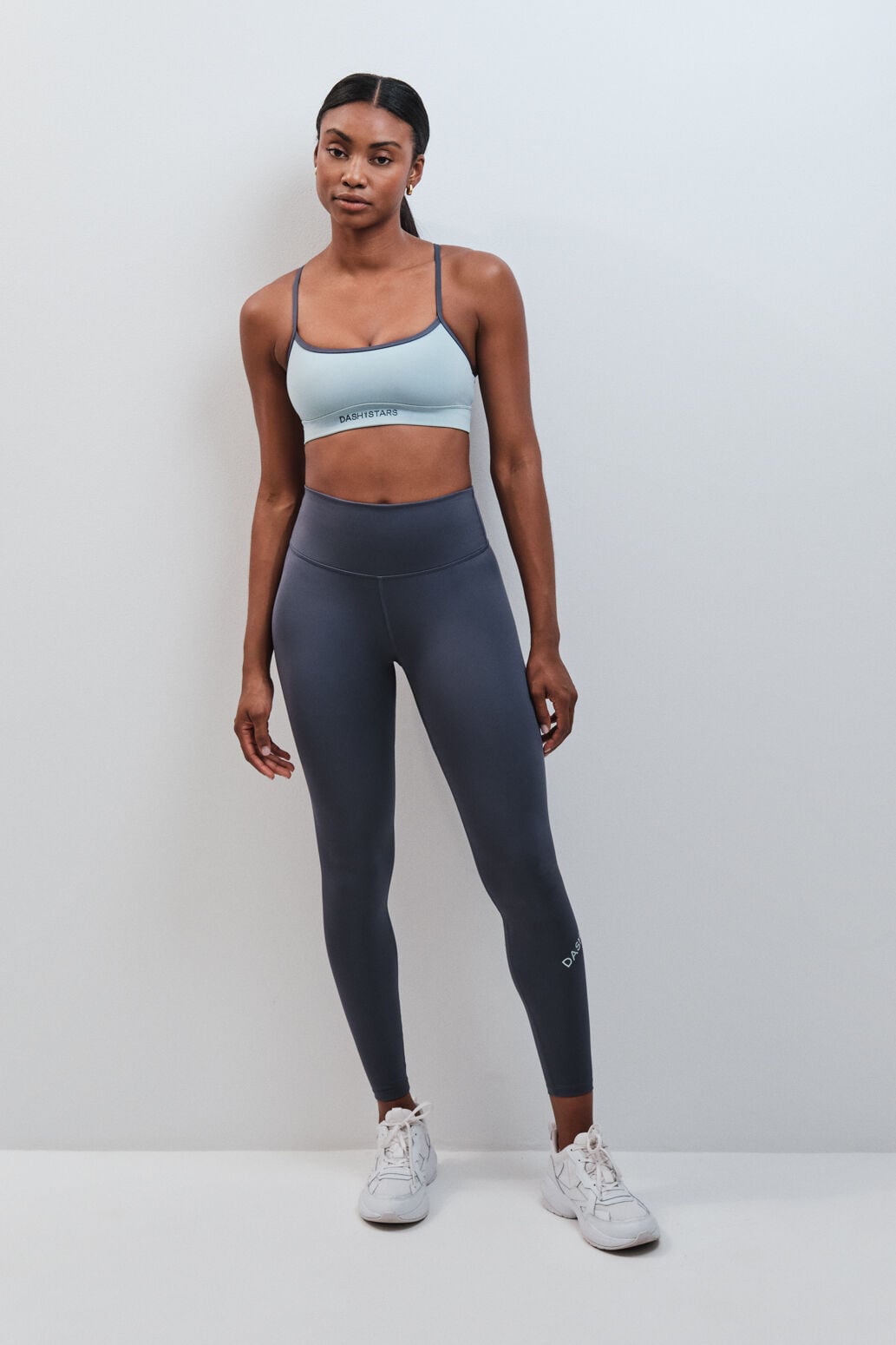 Dash and Stars Soutien desportivo 4D Stretch verde verde