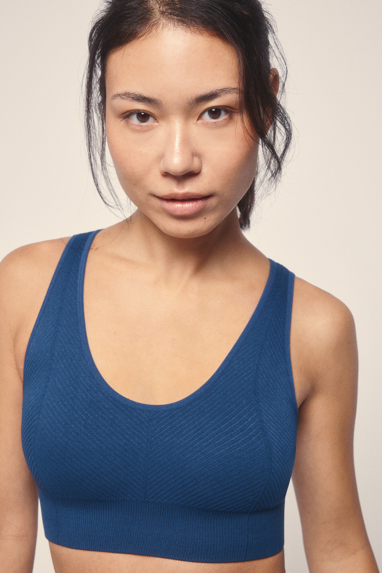 Dash and Stars Soutien desportivo SEAMLESS COMFORT azul marinho azul