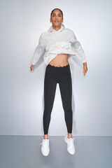 Dash and Stars Legging preta longa COMPRESSIVA preto