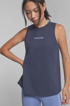 Dash and Stars Camisola 100% algodão marengo cinzento