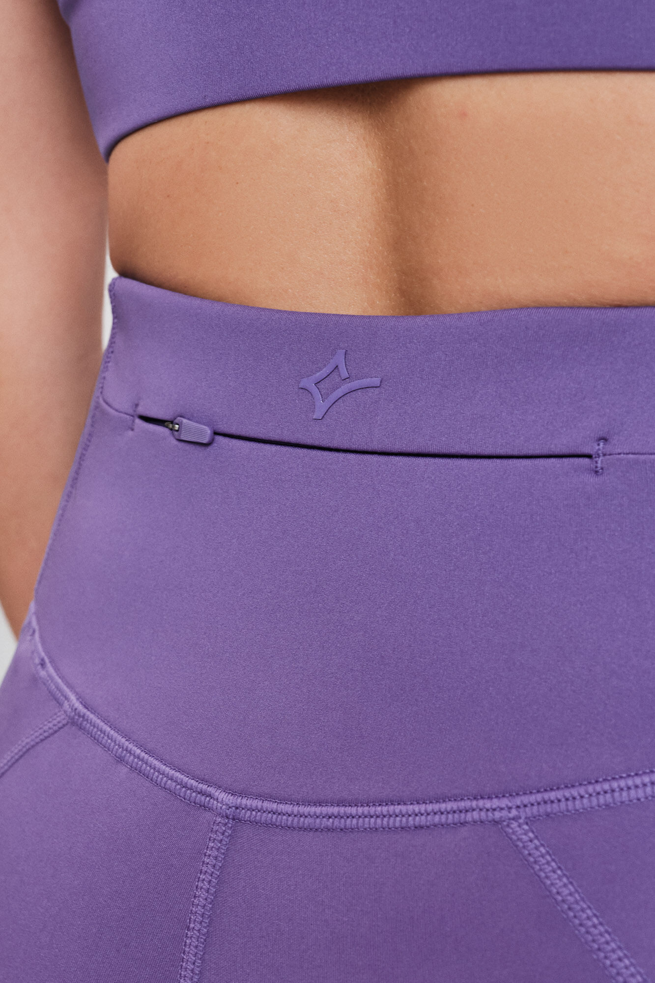 Dash and Stars Leggings 4D STRETCH ciclista morado morado/lila