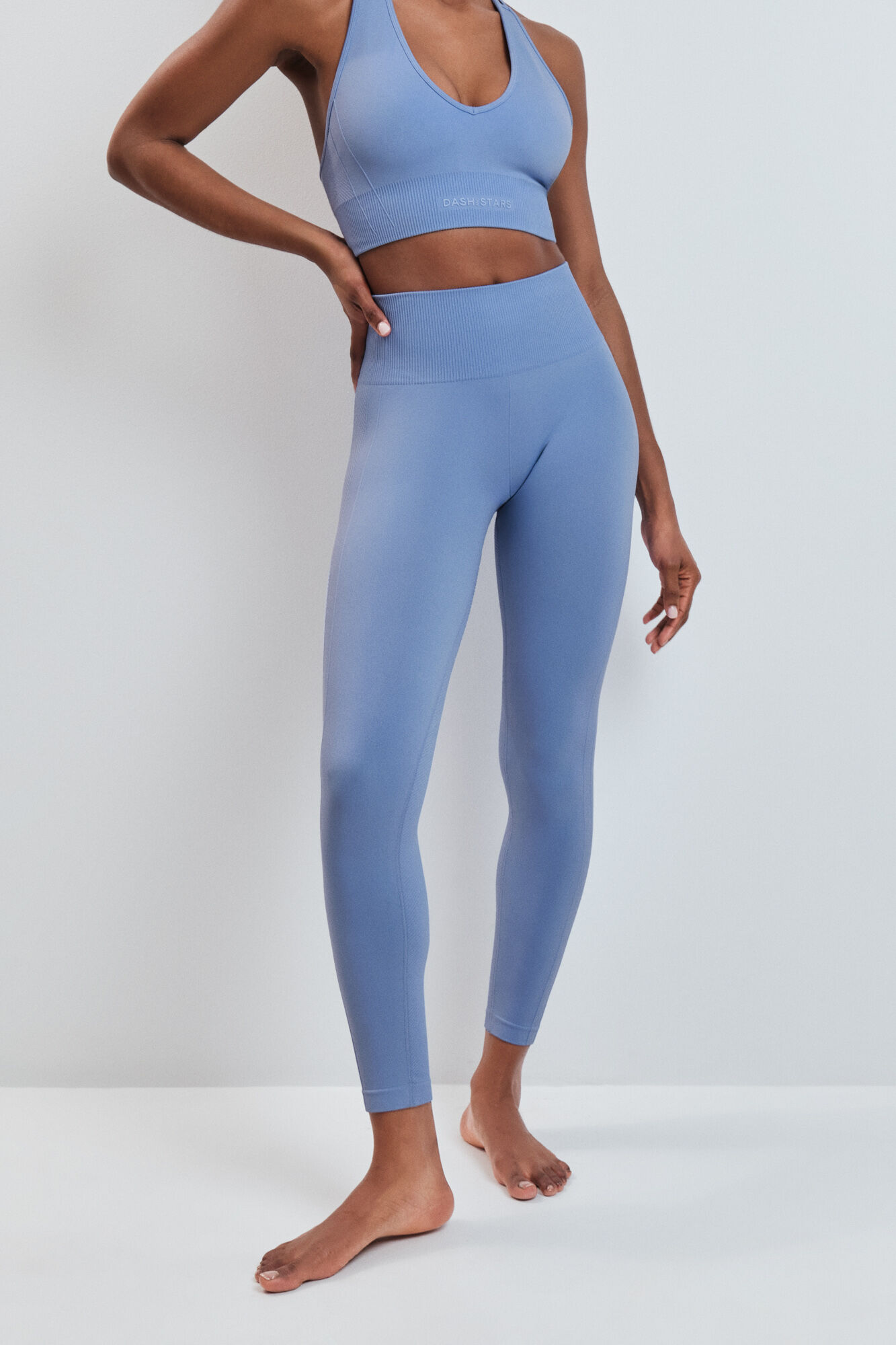 Dash and Stars Legging comprido SEAMLESS COMFORT azul azul