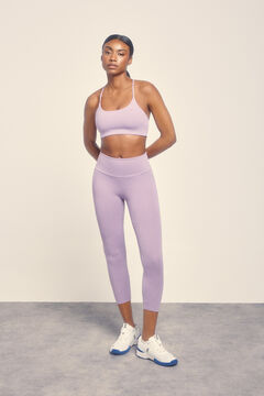 Dash and Stars Top esportivo roxo rosa