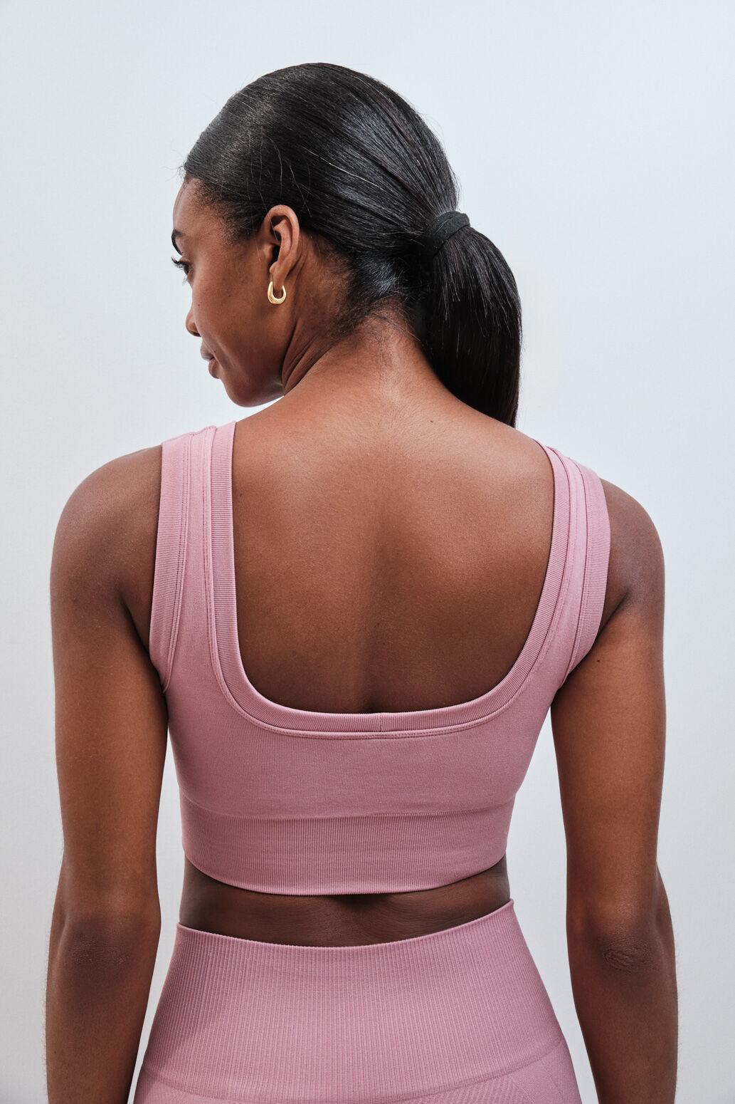 Dash and Stars Soutien desportivo SEAMLESS COMFORT gren&aacute; rosa