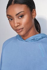 Dash and Stars Sudadera tacto suave azul azul