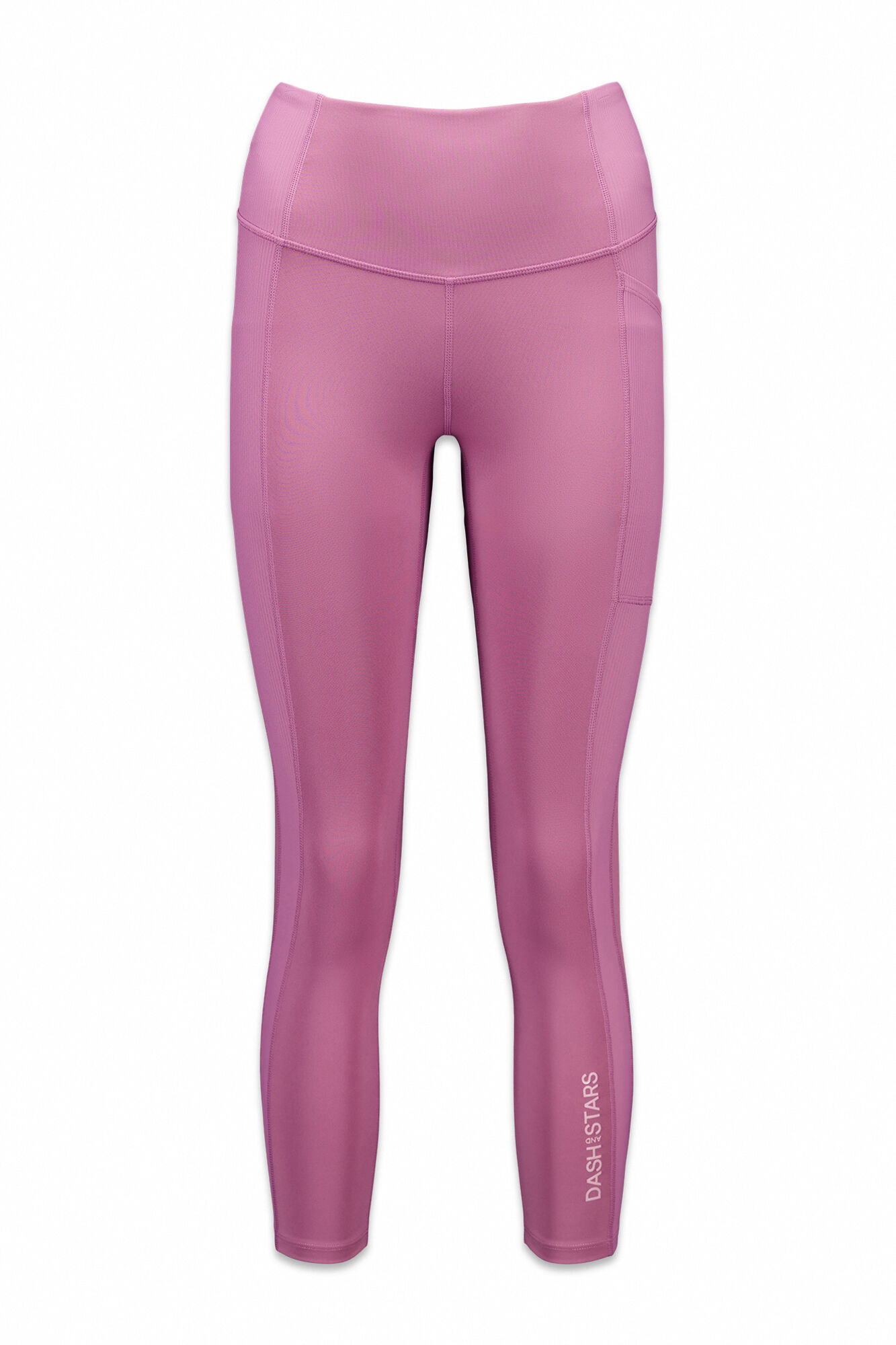 Dash and Stars Legging curta rosa 4D STRETCH rosa