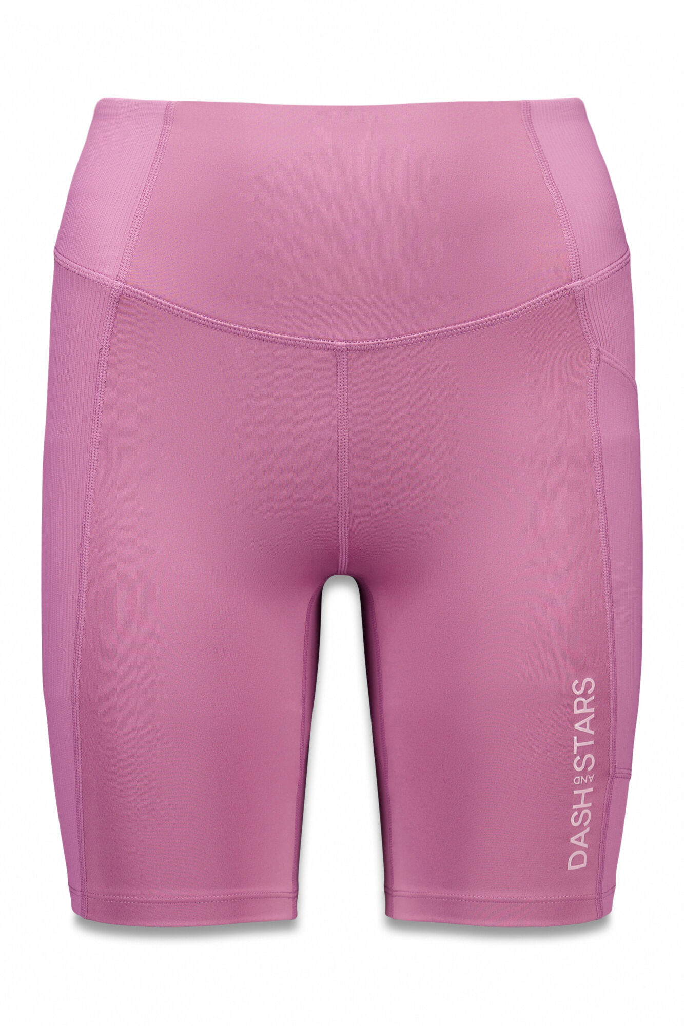 Dash and Stars Leggings de ciclismo rosa 4D STRETCH rosa
