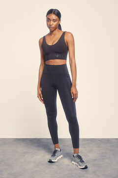Dash and Stars Leggings pretos microfibra 4D Stretch preto