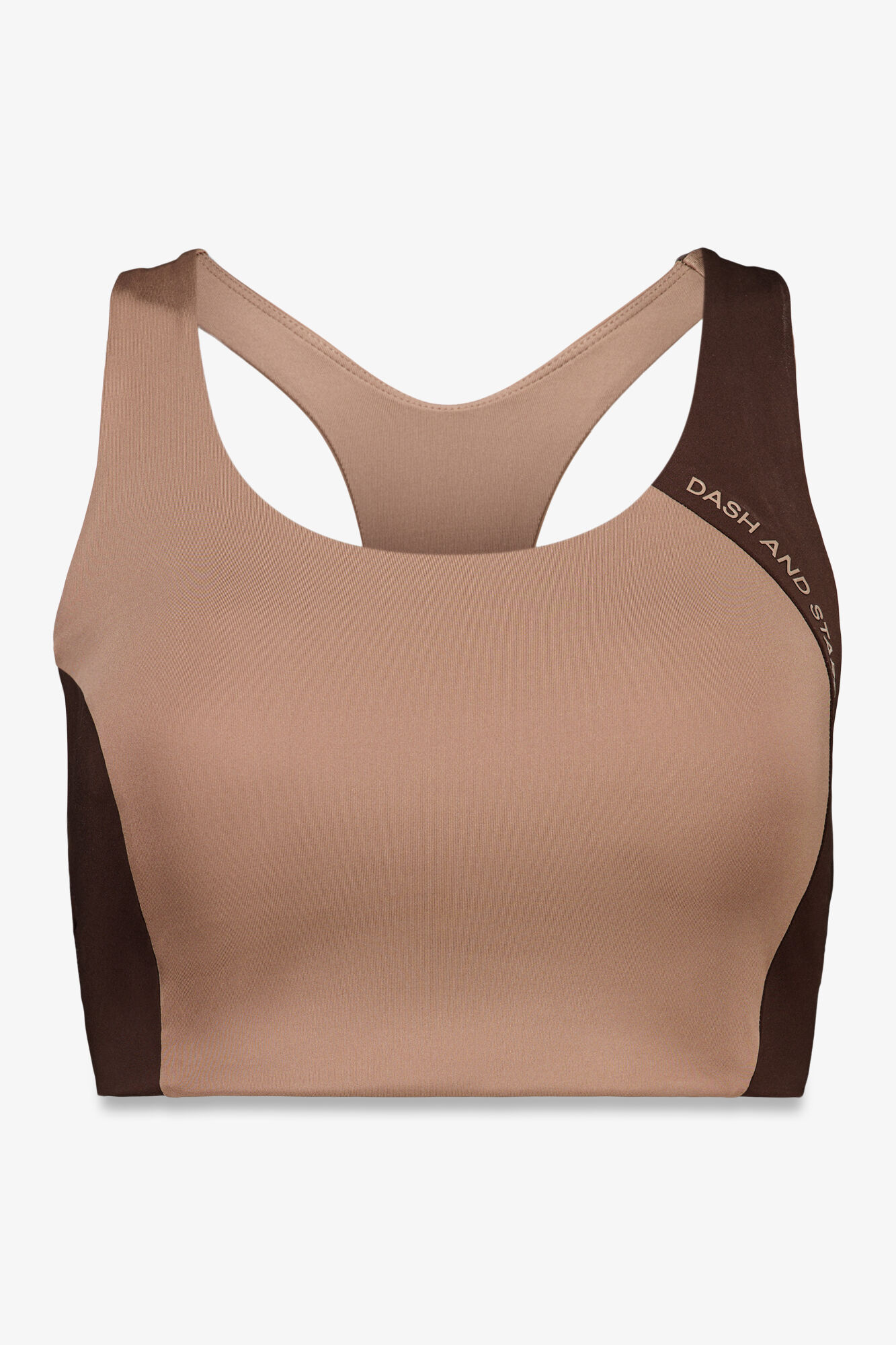 Dash and Stars Sujetador deportivo 4D STRETCH color block nude
