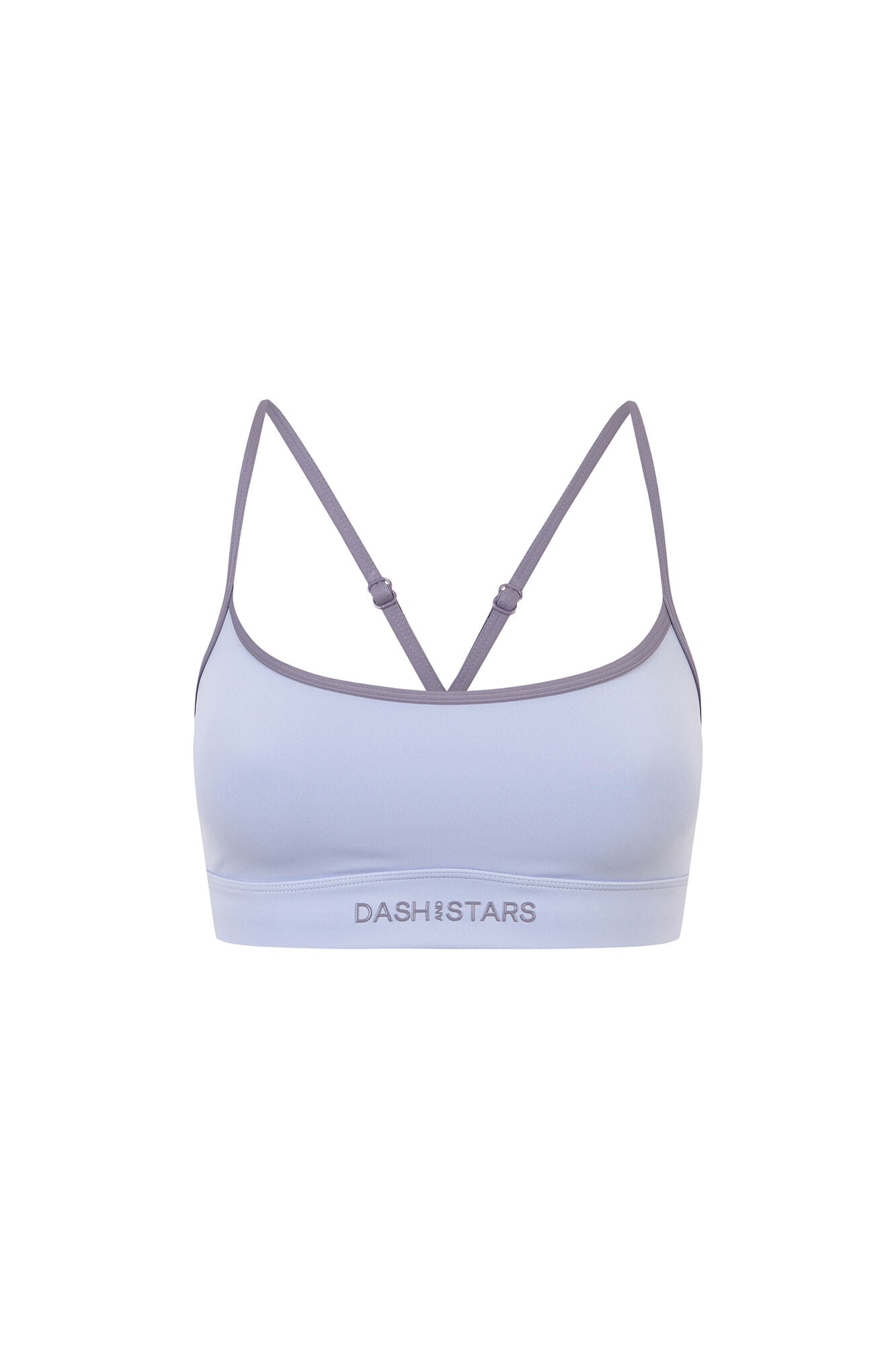 Dash and Stars Sujetador deportivo 4D Stretch azul azul
