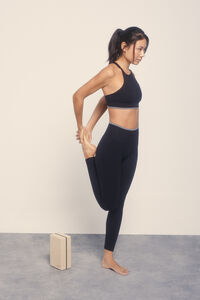 Dash and Stars Leggings SEAMLESS COMFORT pretas preto