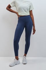 Dash and Stars Leggings COMPRESSIVE comprida azul azul