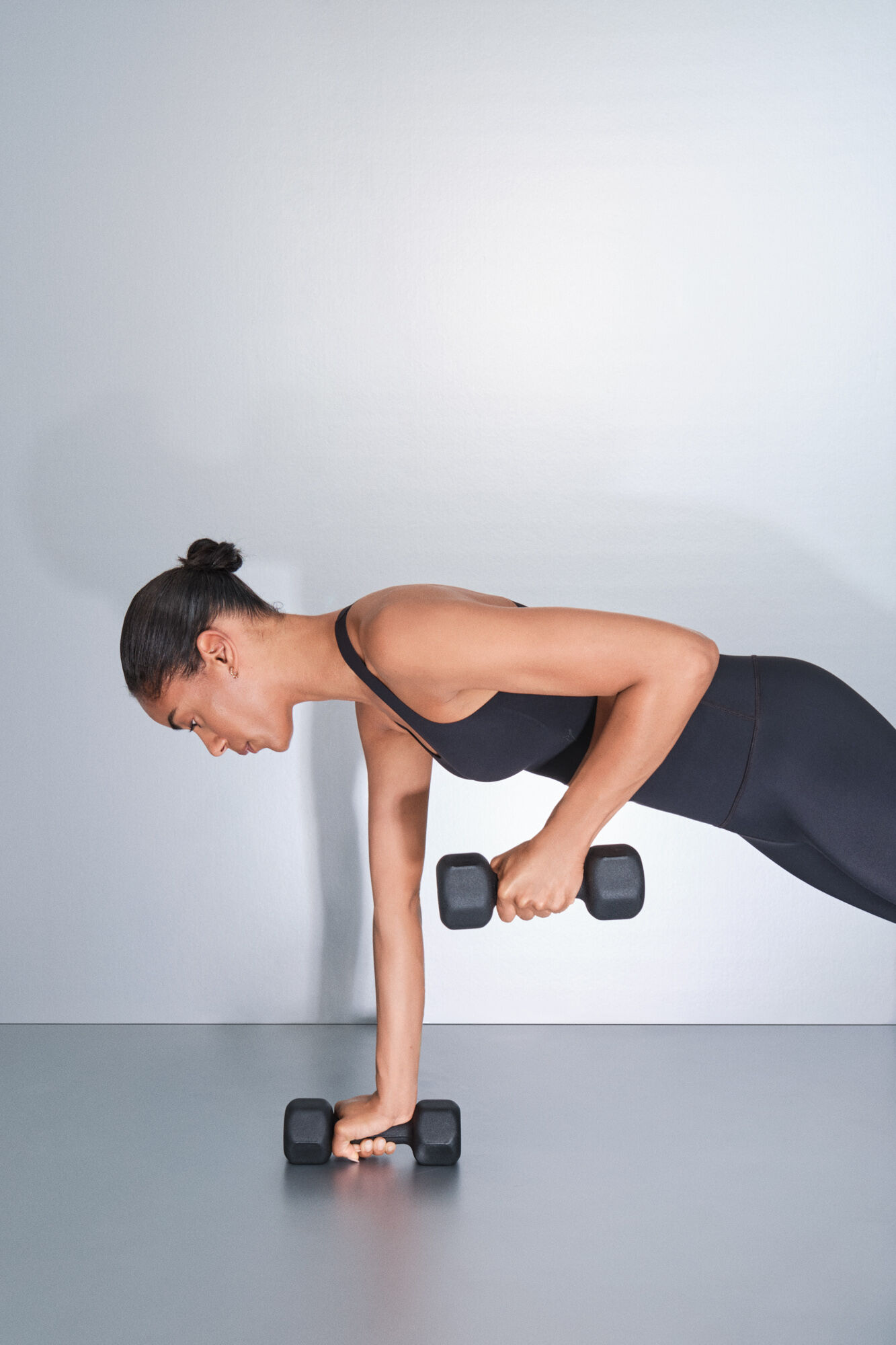 Dash and Stars Soutien desportivo preto COMPRESSIVE preto