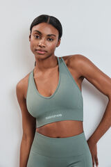 Dash and Stars Soutien desportivo SEAMLESS COMFORT verde verde