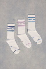 Dash and Stars Pack 3 calcetines técnicos estampado