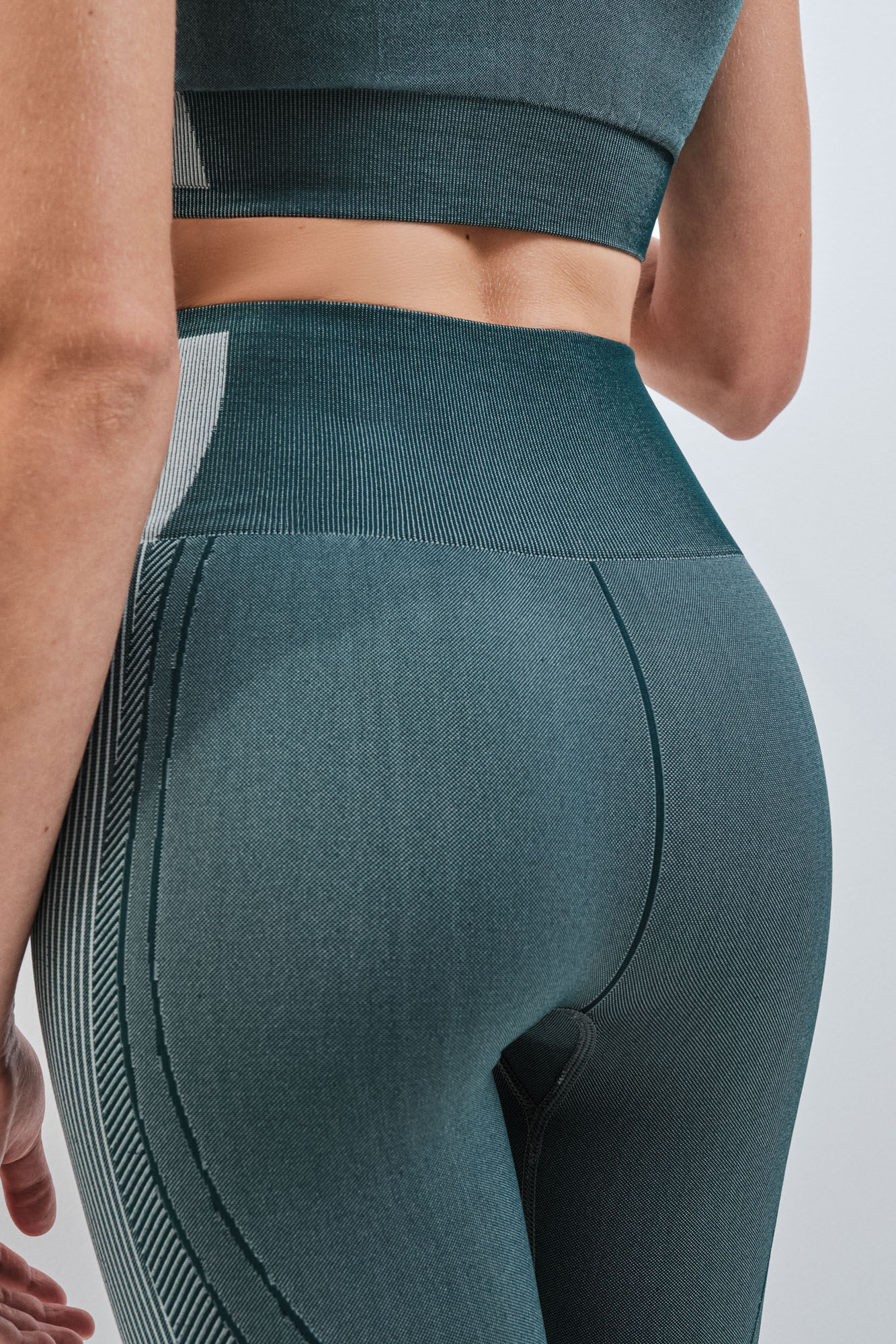 Dash and Stars Legging comprida SEAMLESS COMFORT verde verde