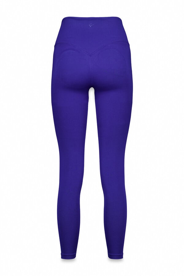 Dash and Stars Legging push up azul SEAMLESS FIT azul