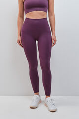 Dash and Stars Leggings compridos SEAMLESS COMFORT gren&aacute; rosa