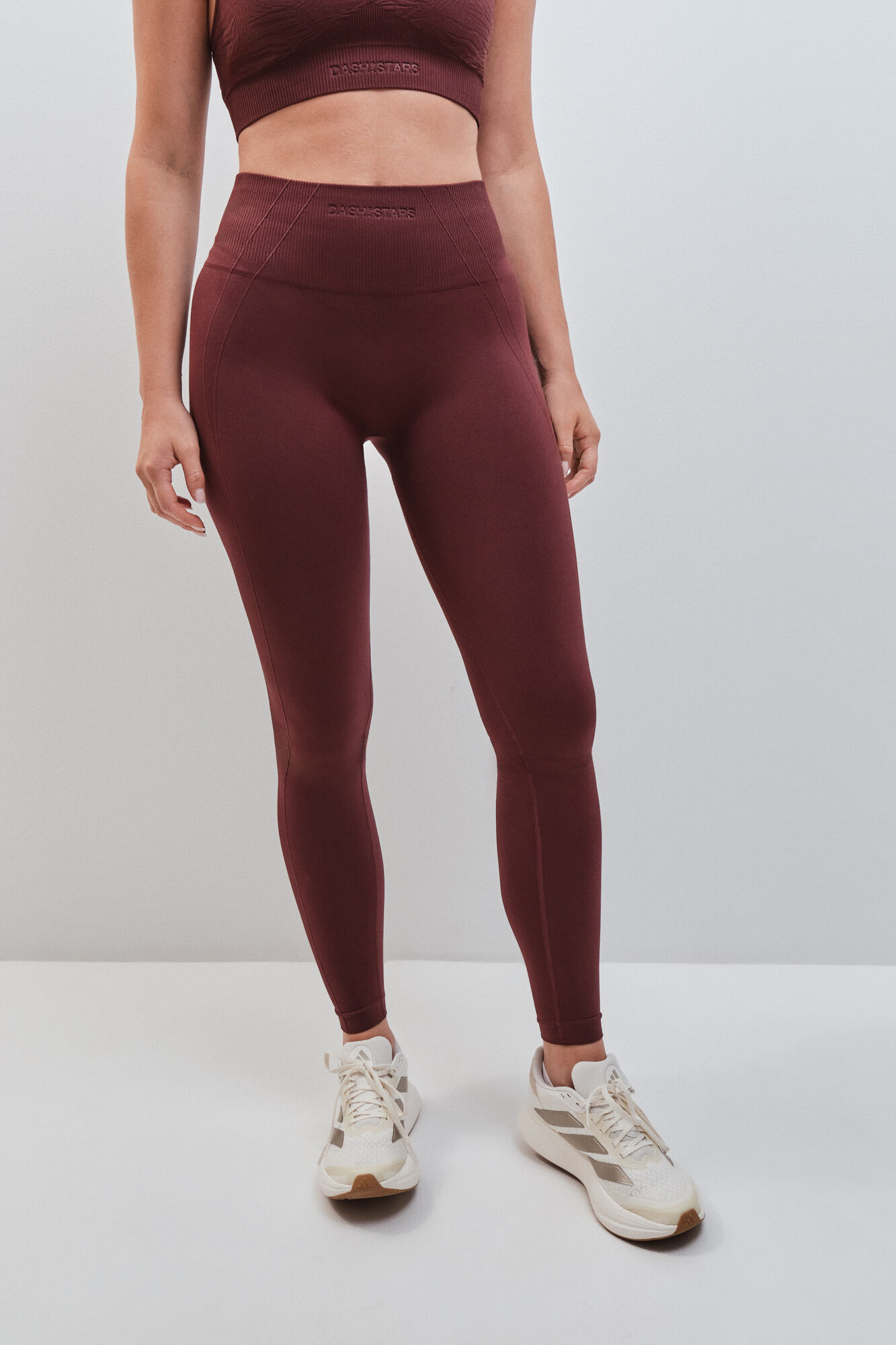Dash and Stars Leggings compridos SEAMLESS COMFORT gren&aacute; impress&atilde;o