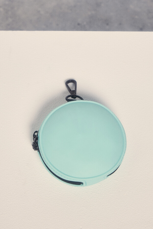 Dash and Stars Carteira de silicone verde verde