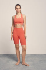 Dash and Stars Leggings de ciclismo SEAMLESS COMFORT pêssego vermelho