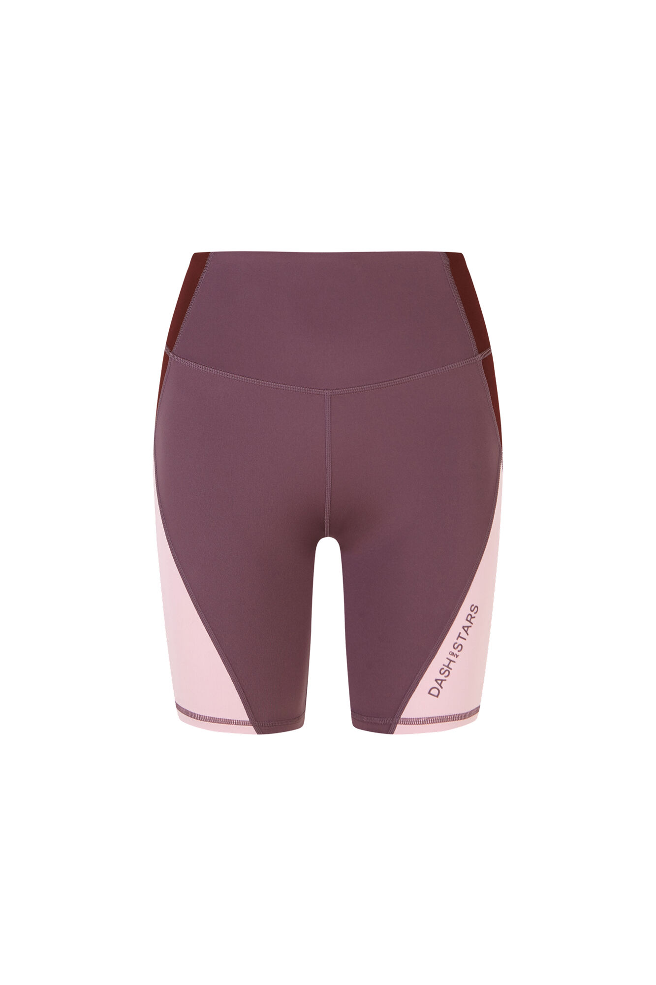 Dash and Stars Legging 4D STRETCH ciclista gren&aacute; rosa