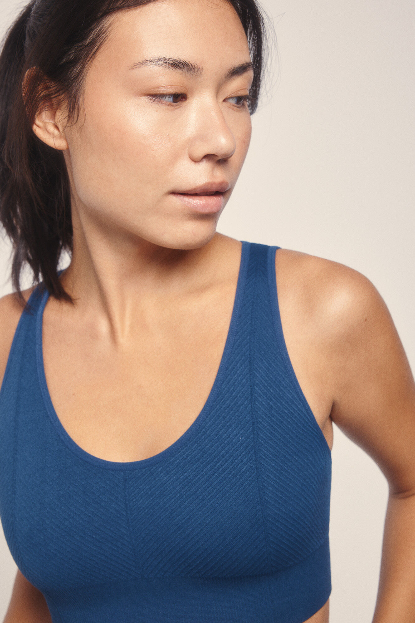 Dash and Stars Soutien desportivo SEAMLESS COMFORT azul marinho azul