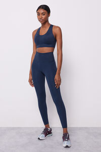 Dash and Stars Leggings azuis Compressive azul