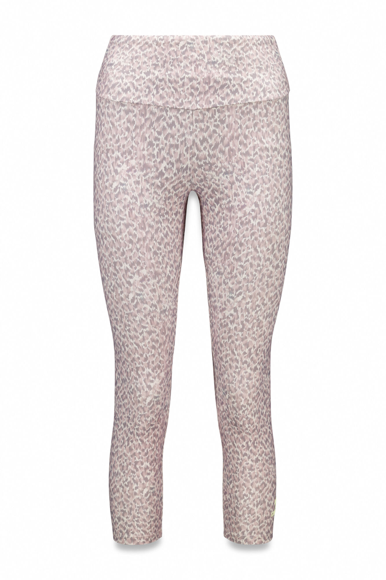 Dash and Stars Legging branca com estampa animal 4D STRETCH beige