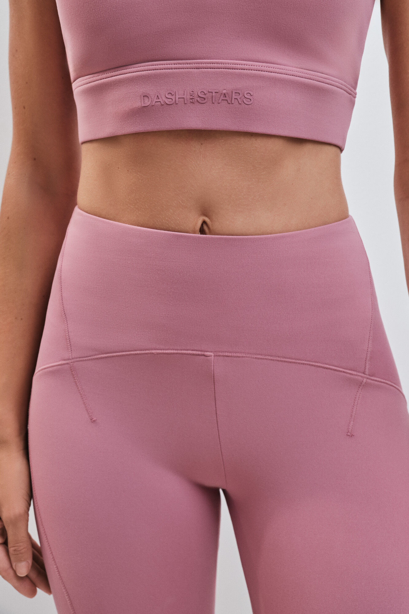 Dash and Stars Legging SOFT MOVE comprida rosa rosa