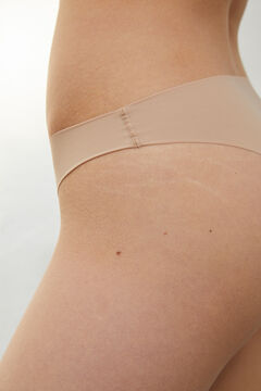 Dash and Stars Pacote com 2 calcinhas brasileiras nude cortadas a laser cru