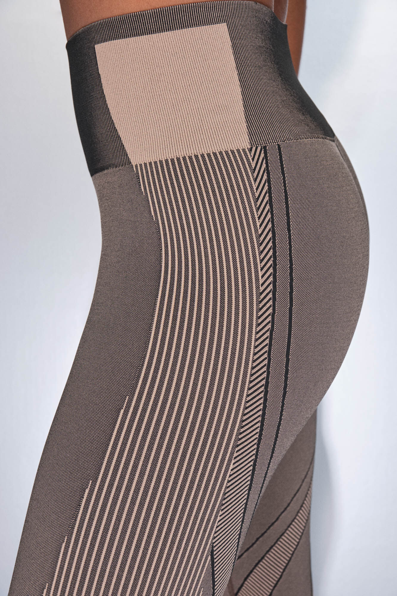 Dash and Stars Leggings longas SEM COSTURA CONFORT&Aacute;VEIS marrons marrom