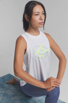 Dash and Stars Camisola 100% algodão marfim beige