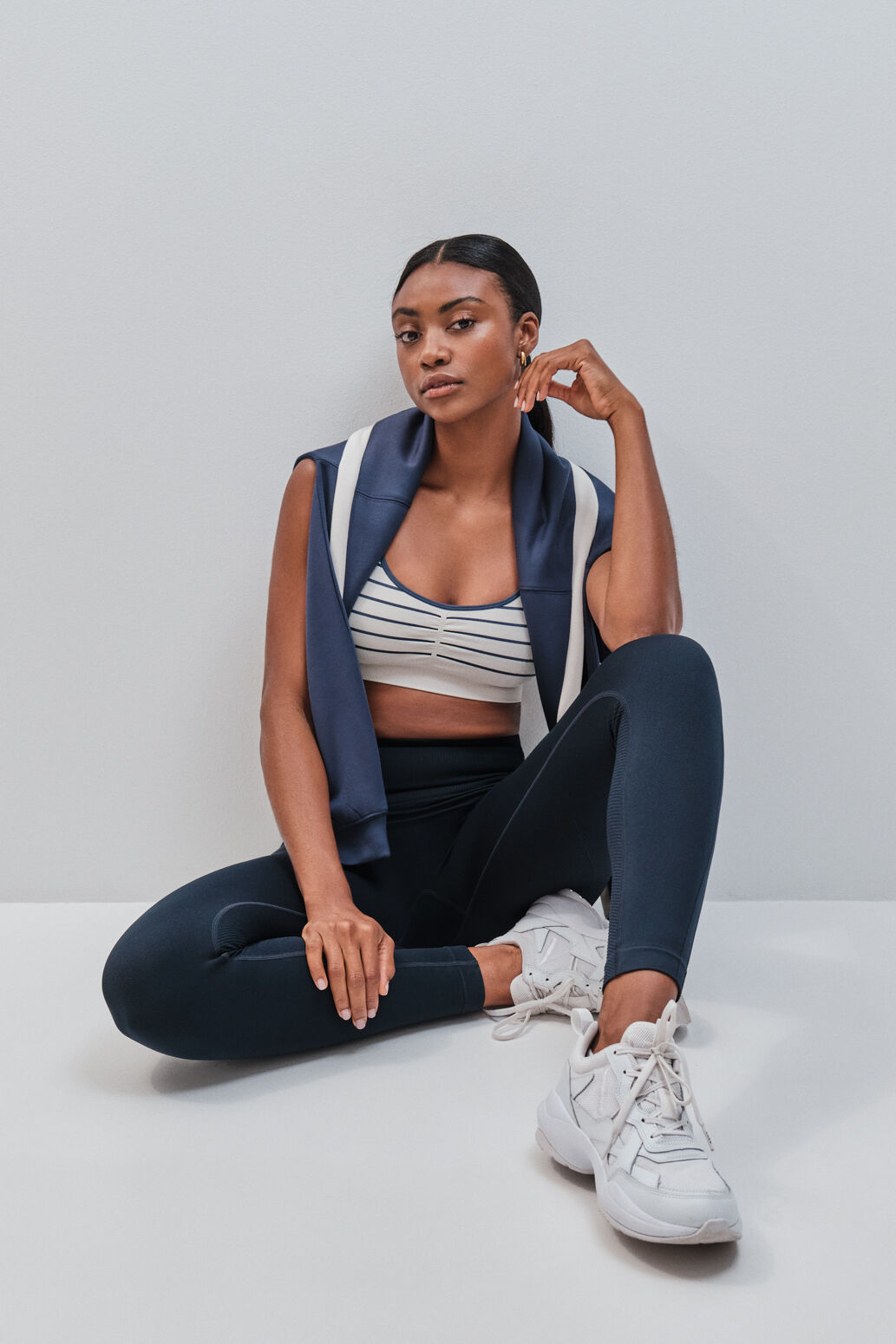Dash and Stars Soutien desportivo SEAMLESS COMFORT azul