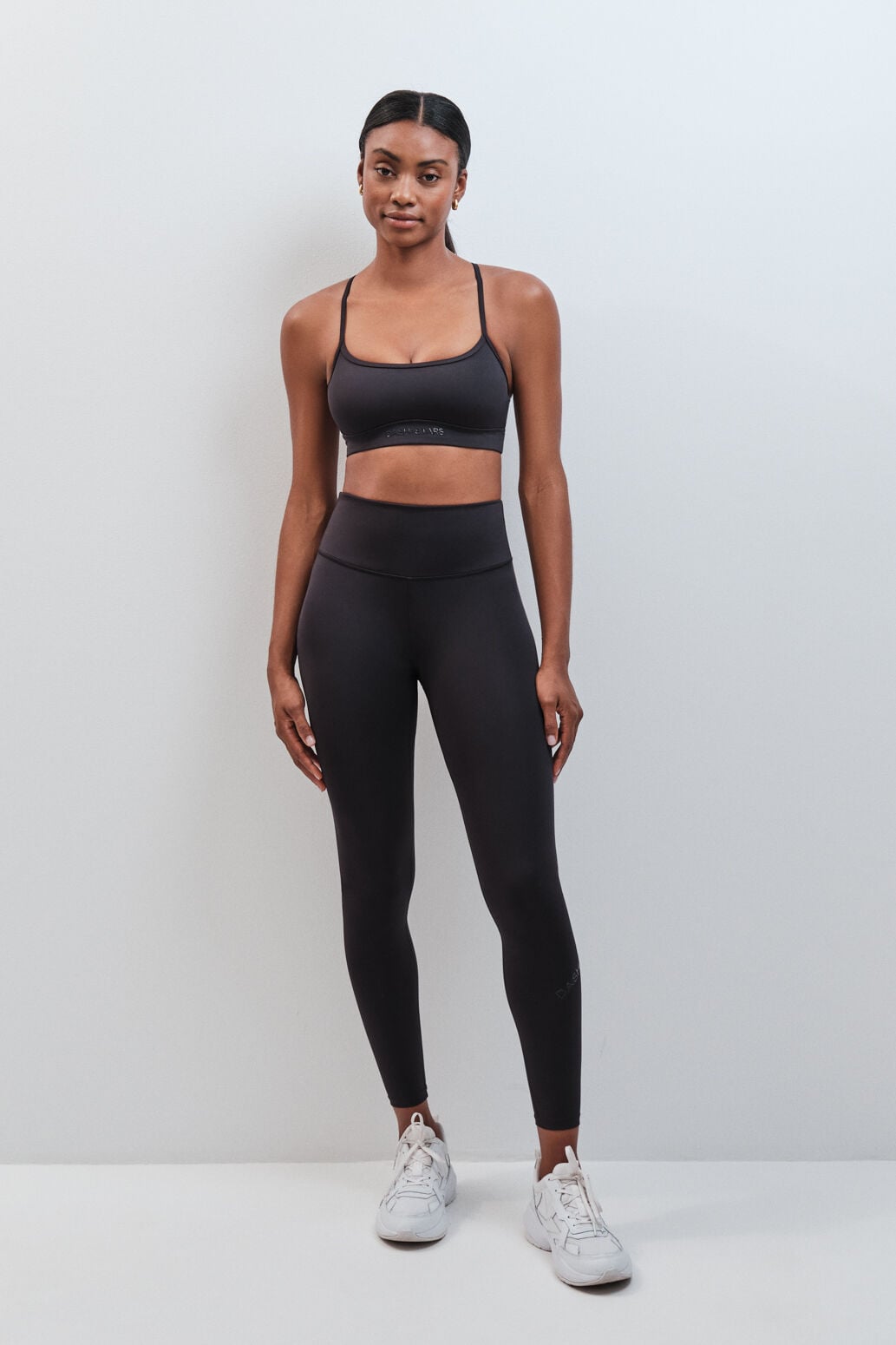 Dash and Stars Soutien desportivo 4D Stretch cinzento cinzento