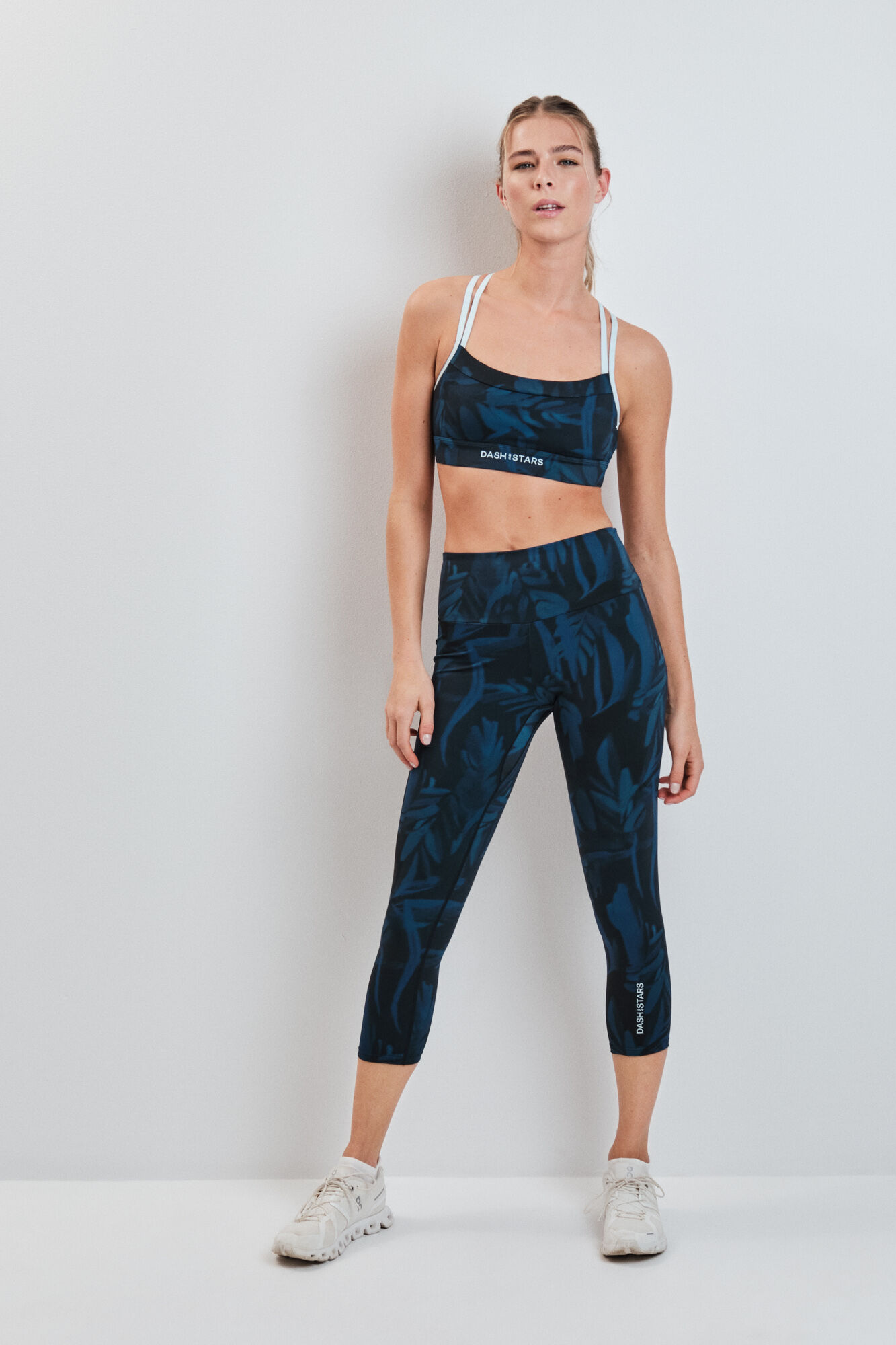 Dash and Stars Soutien desportivo estampado 4D STRETCH verde verde