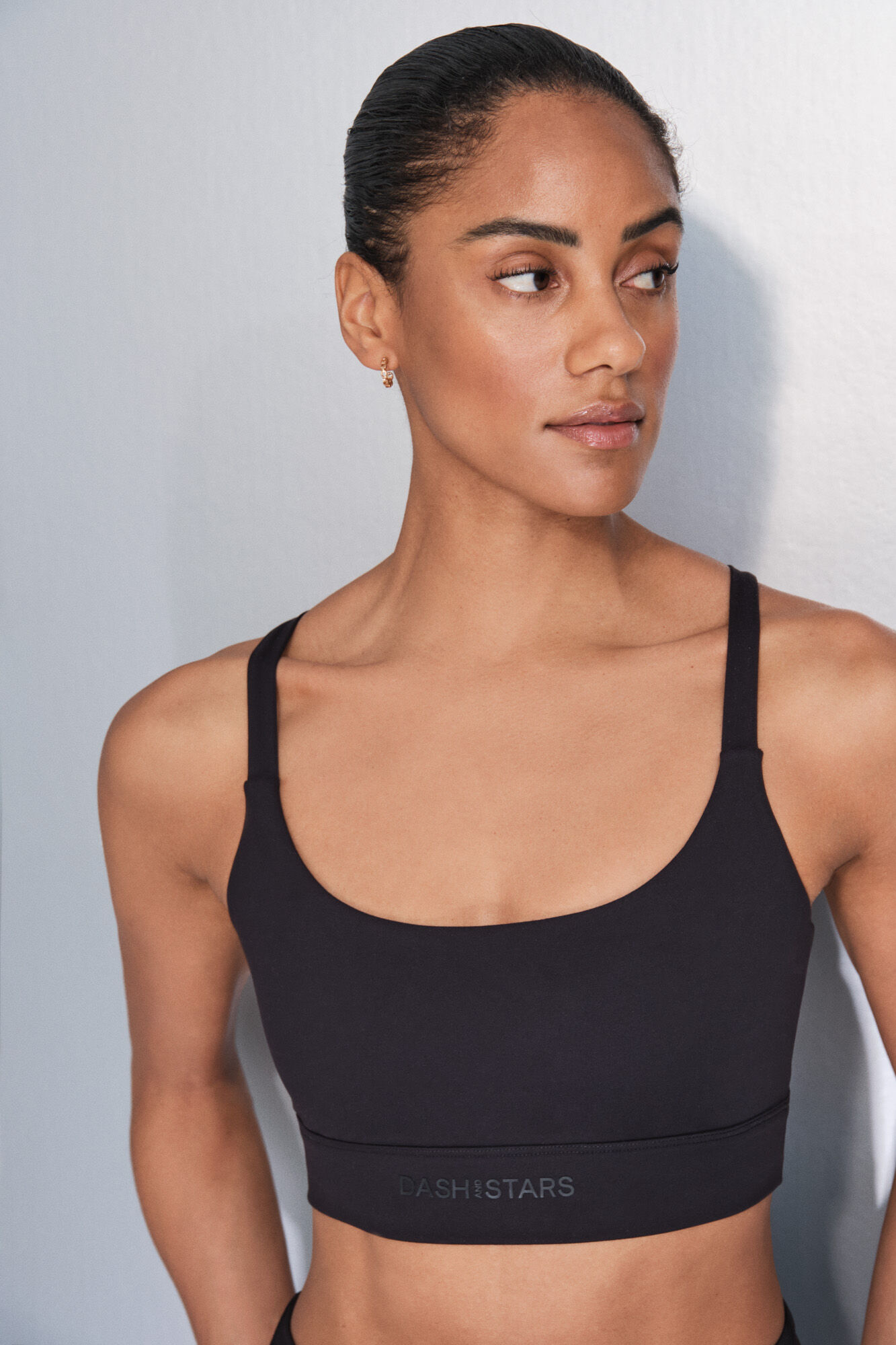 Dash and Stars Soutien desportivo preto SOFT MOVE preto